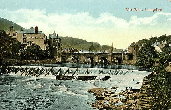 The Weir, Llangollen, North Wales