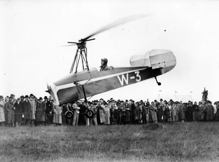 Framed Print : Weir W-3 autogiro