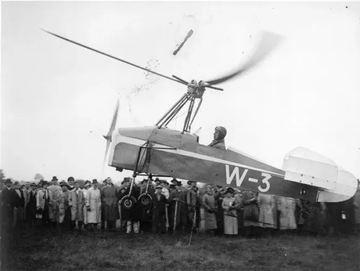 Framed Print : Weir W-3 autogiro Framed Print : Weir W-3 autogiro
