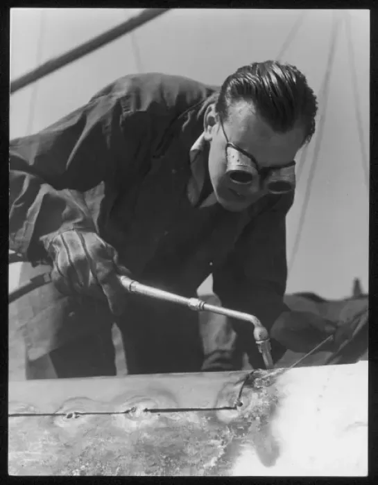 Framed Print : WELDER / 1949 Framed Print : WELDER / 1949