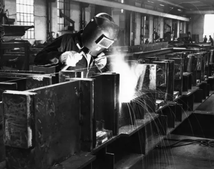 Framed Print : Welder at Work Framed Print : Welder at Work