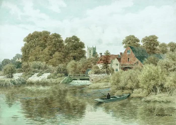 Framed Print : Welford-on-Avon, Warwickshire Framed Print : Welford-on-Avon, Warwickshire