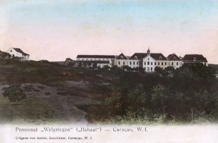 Framed Print : Welgelegen Guest House, Curacao, West Indies Framed Print : Welgelegen Guest House, Curacao, West Indies