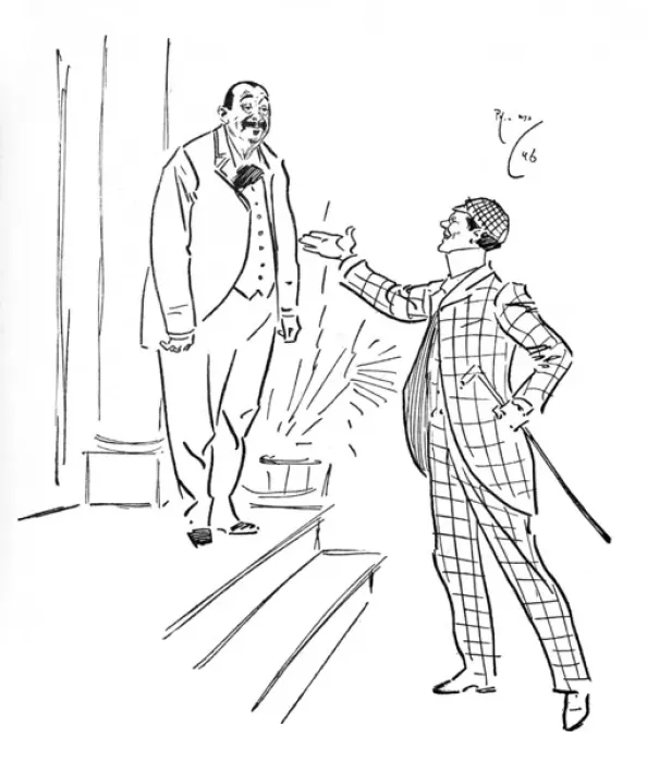 Framed Print : Well, Au Reservoir, Monsieur. - Engishman abroad Framed Print : Well, Au Reservoir, Monsieur. - Engishman abroad