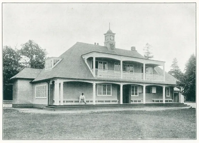 Framed Print : Wellington College Cricket Pavilion Framed Print : Wellington College Cricket Pavilion