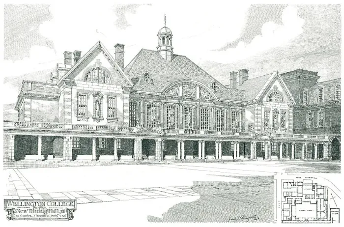 Framed Print : Wellington College Proposed Work Framed Print : Wellington College Proposed Work