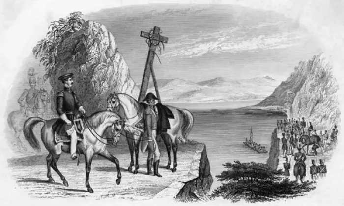 Framed Print : Wellington at Douro 1809 Framed Print : Wellington at Douro 1809
