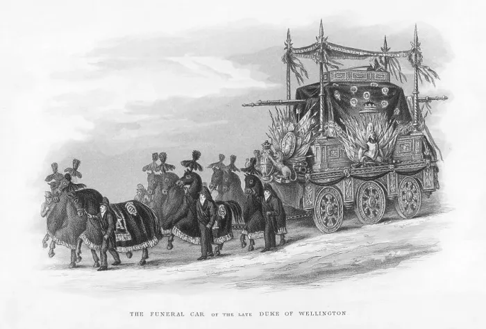 Framed Print : WELLINGTON FUNERAL CAR Framed Print : WELLINGTON FUNERAL CAR