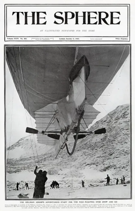 Framed Print : Wellman's Attempt to Reach the North Pole 1907 Framed Print : Wellman's Attempt to Reach the North Pole 1907