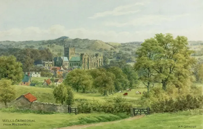 Framed Print : Wells Cathedral, Wells, Somerset Framed Print : Wells Cathedral, Wells, Somerset