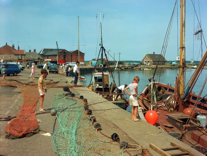 Framed Print : Wells-next-the-Sea - The quay Framed Print : Wells-next-the-Sea - The quay