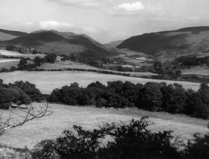 Framed Print : Welsh countryside near Hafod Framed Print : Welsh countryside near Hafod