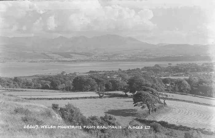 Framed Print : Welsh Mountains from Beaumaris Framed Print : Welsh Mountains from Beaumaris
