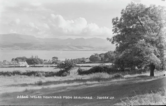 Framed Print : Welsh Mountains from Beaumaris Framed Print : Welsh Mountains from Beaumaris