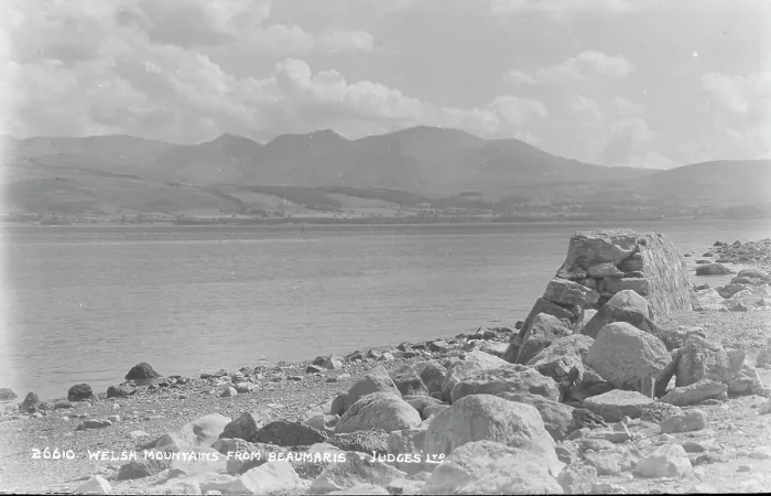 Framed Print : Welsh Mountains from Beaumaris Framed Print : Welsh Mountains from Beaumaris