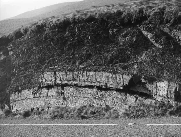 Framed Print : Welsh Rock Formation Framed Print : Welsh Rock Formation