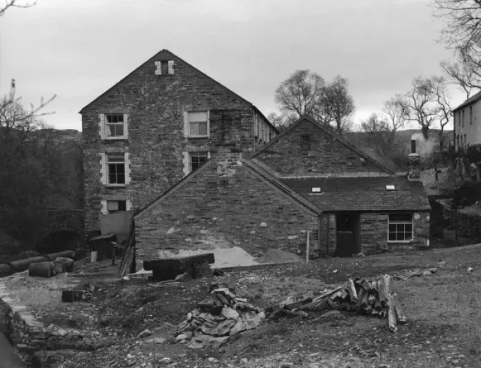 Framed Print : Welsh Woollen Mill Framed Print : Welsh Woollen Mill