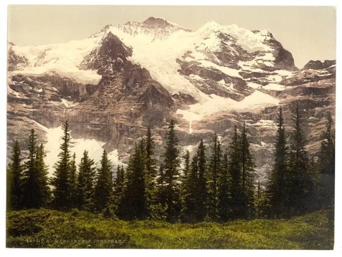 Framed Print : Wengern Alp and Jungfrau, Bernese Oberland, Switzerland Framed Print : Wengern Alp and Jungfrau, Bernese Oberland, Switzerland