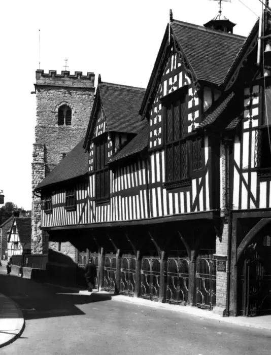Framed Print : Much Wenlock Guildhall Framed Print : Much Wenlock Guildhall