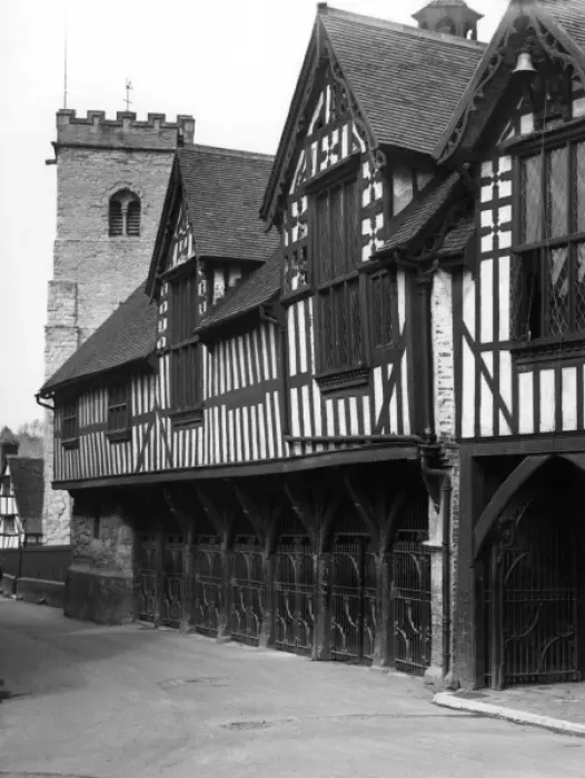 Framed Print : Much Wenlock Guildhall Framed Print : Much Wenlock Guildhall