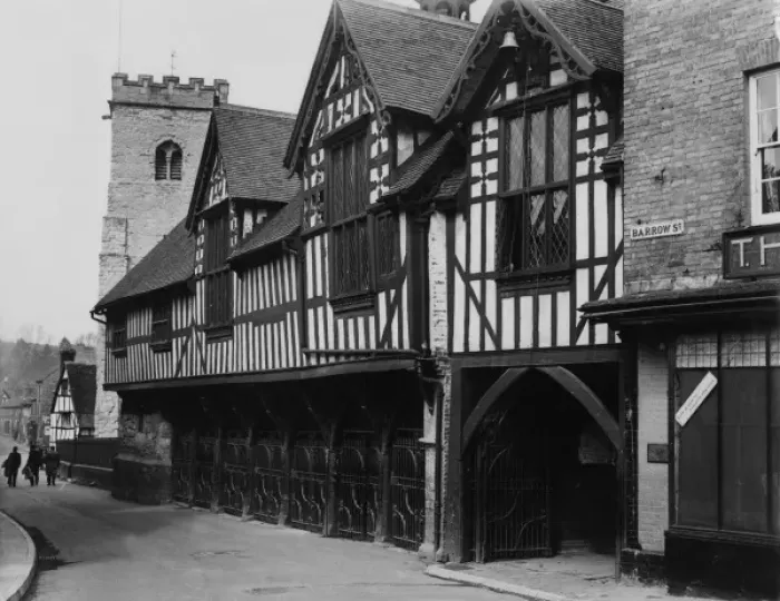 Framed Print : Much Wenlock Guildhall Framed Print : Much Wenlock Guildhall