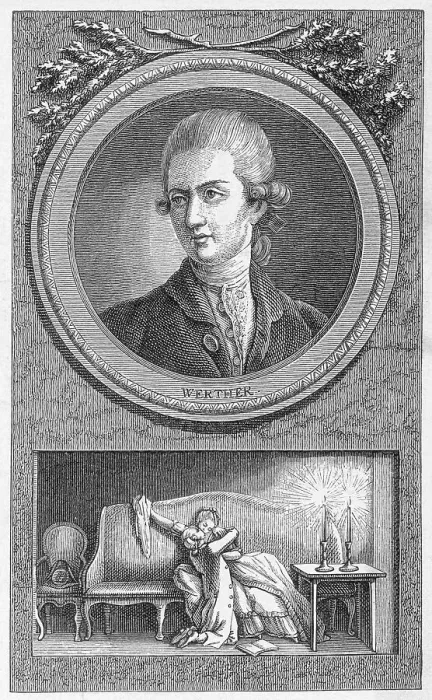 Framed Print : Werther by Johann von Goethe Framed Print : Werther by Johann von Goethe