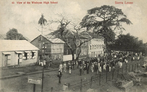 Wesleyan High School, Freetown, Sierra Leone, West Africa