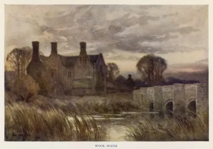 Framed Print : Wessex / Wool Manor House Framed Print : Wessex / Wool Manor House