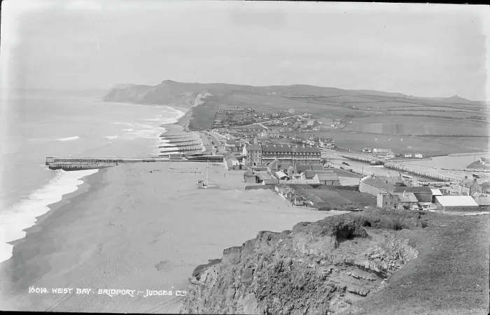 Framed Print : West Bay, Bridport