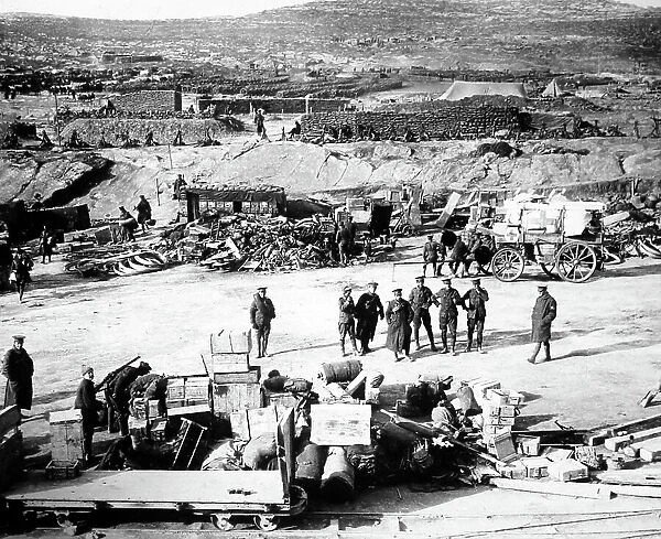 West Beach, Gallipoli during WW1