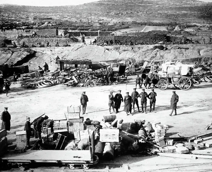 Framed Print : West Beach, Gallipoli during WW1 Framed Print : West Beach, Gallipoli during WW1