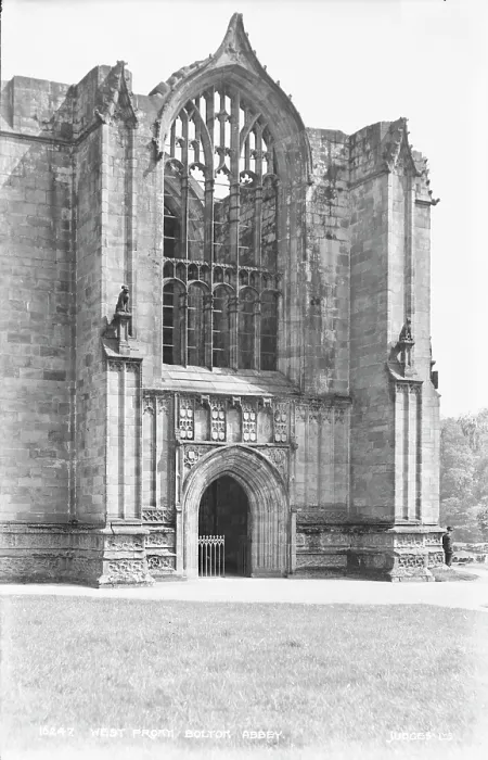Framed Print : West Front of Bolton Abbey Framed Print : West Front of Bolton Abbey