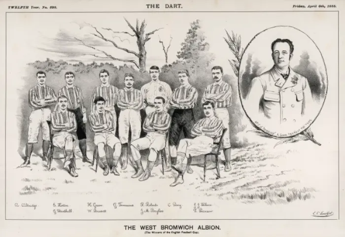 Framed Print : West Bromwich Albion Football Team - 1888 Framed Print : West Bromwich Albion Football Team - 1888