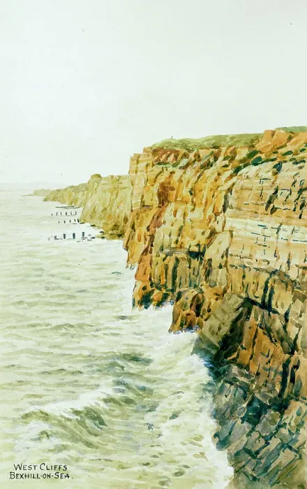 Framed Print : West Cliffs, Bexhill on Sea, East Sussex Framed Print : West Cliffs, Bexhill on Sea, East Sussex
