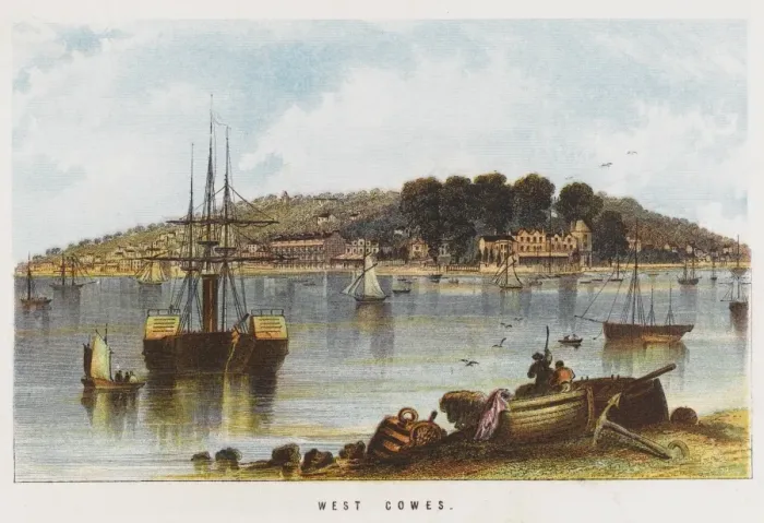 Framed Print : West Cowes I. O. W Framed Print : West Cowes I. O. W