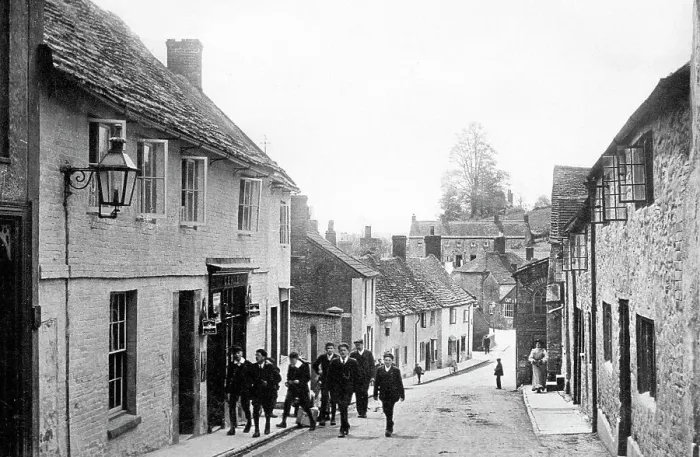 Framed Print : West End, Bruton Framed Print : West End, Bruton