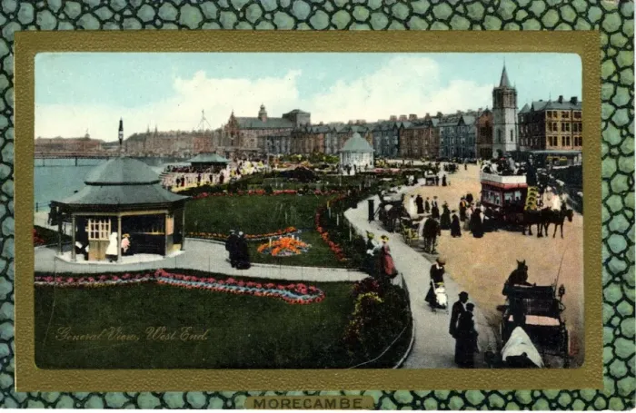 Framed Print : West End, Morecambe, Lancashire Framed Print : West End, Morecambe, Lancashire