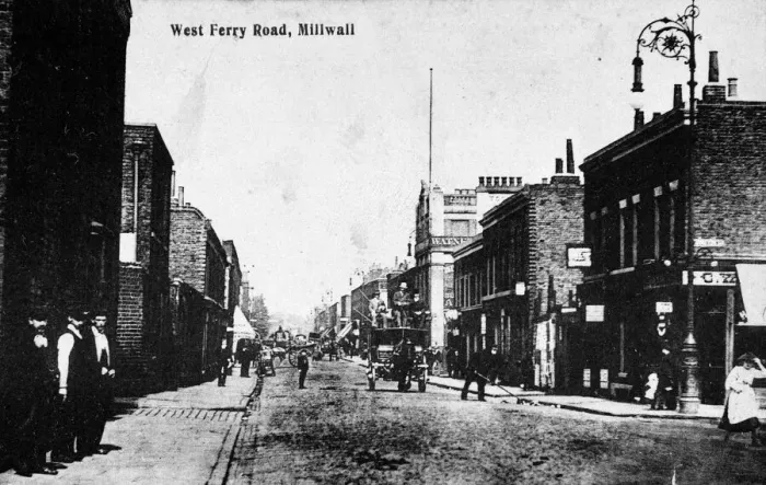 Framed Print : West Ferry Road, Millwall, East London Framed Print : West Ferry Road, Millwall, East London