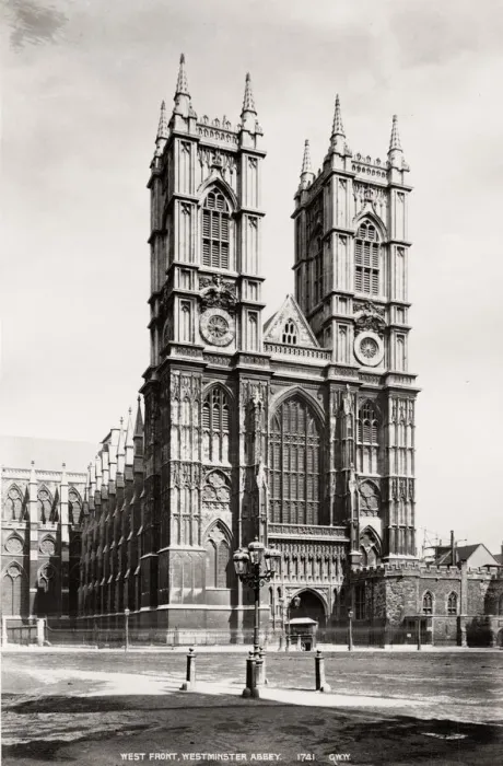 Framed Print : West front, Westminster Abbey, London Framed Print : West front, Westminster Abbey, London