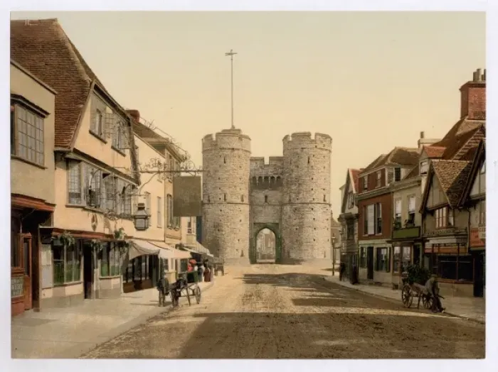 Framed Print : West Gate, Canterbury, England Framed Print : West Gate, Canterbury, England