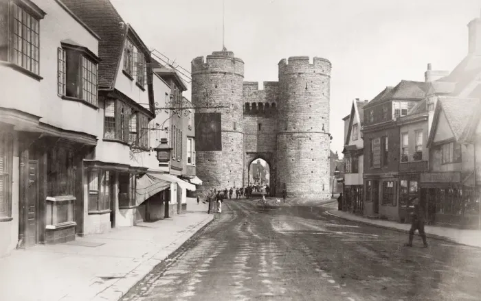 Framed Print : West Gate, Canterbury Kent Framed Print : West Gate, Canterbury Kent