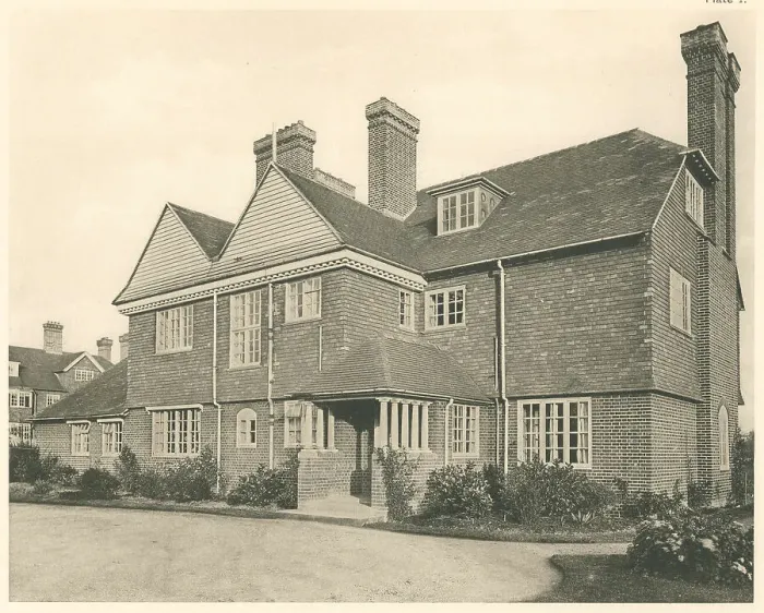 Framed Print : West Kent House Entrance Front Framed Print : West Kent House Entrance Front