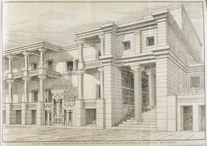 Framed Print : West Palace Wing / Knossos Framed Print : West Palace Wing / Knossos