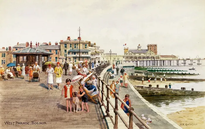 Framed Print : West Parade, Bognor Regis, Sussex Framed Print : West Parade, Bognor Regis, Sussex