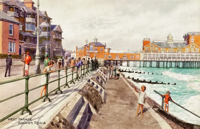 Framed Print : West Parade, Bognor Regis, Sussex Framed Print : West Parade, Bognor Regis, Sussex