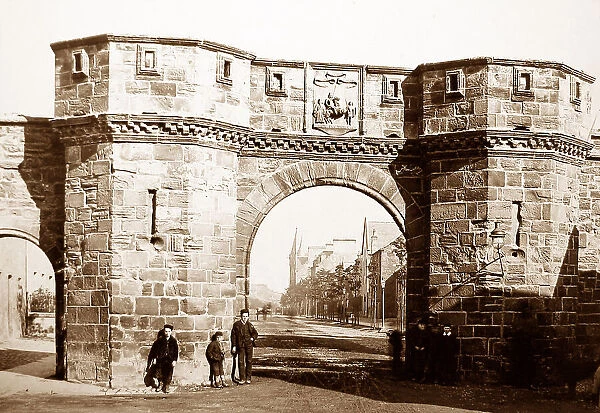 West Port Town Gate, St. Andrews - Victorian period