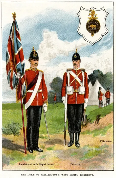 Framed Print : West Riding Regiment Framed Print : West Riding Regiment