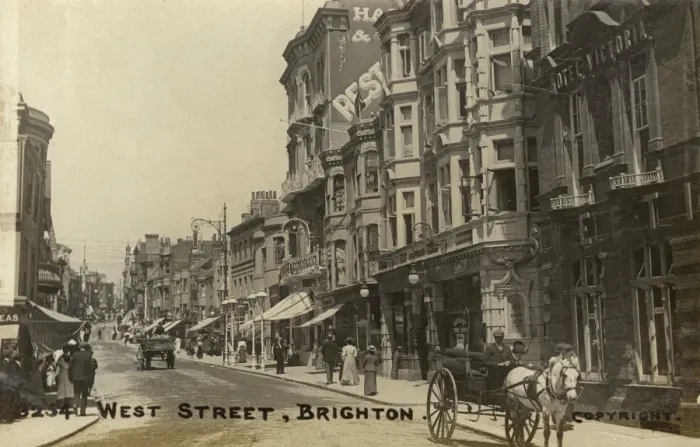 Framed Print : West Street, Brighton Framed Print : West Street, Brighton