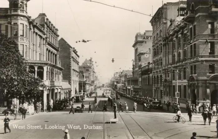 Framed Print : West Street, Durban, Natal Province, South Africa Framed Print : West Street, Durban, Natal Province, South Africa