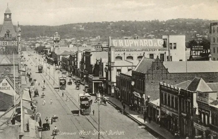 Framed Print : West Street, Durban, Natal Province, South Africa Framed Print : West Street, Durban, Natal Province, South Africa